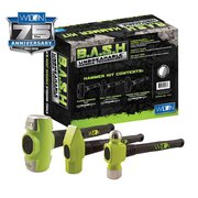 Jpw Industries Wilton B.A.S.H 3-Piece Mechanics Hammer Kit 11111